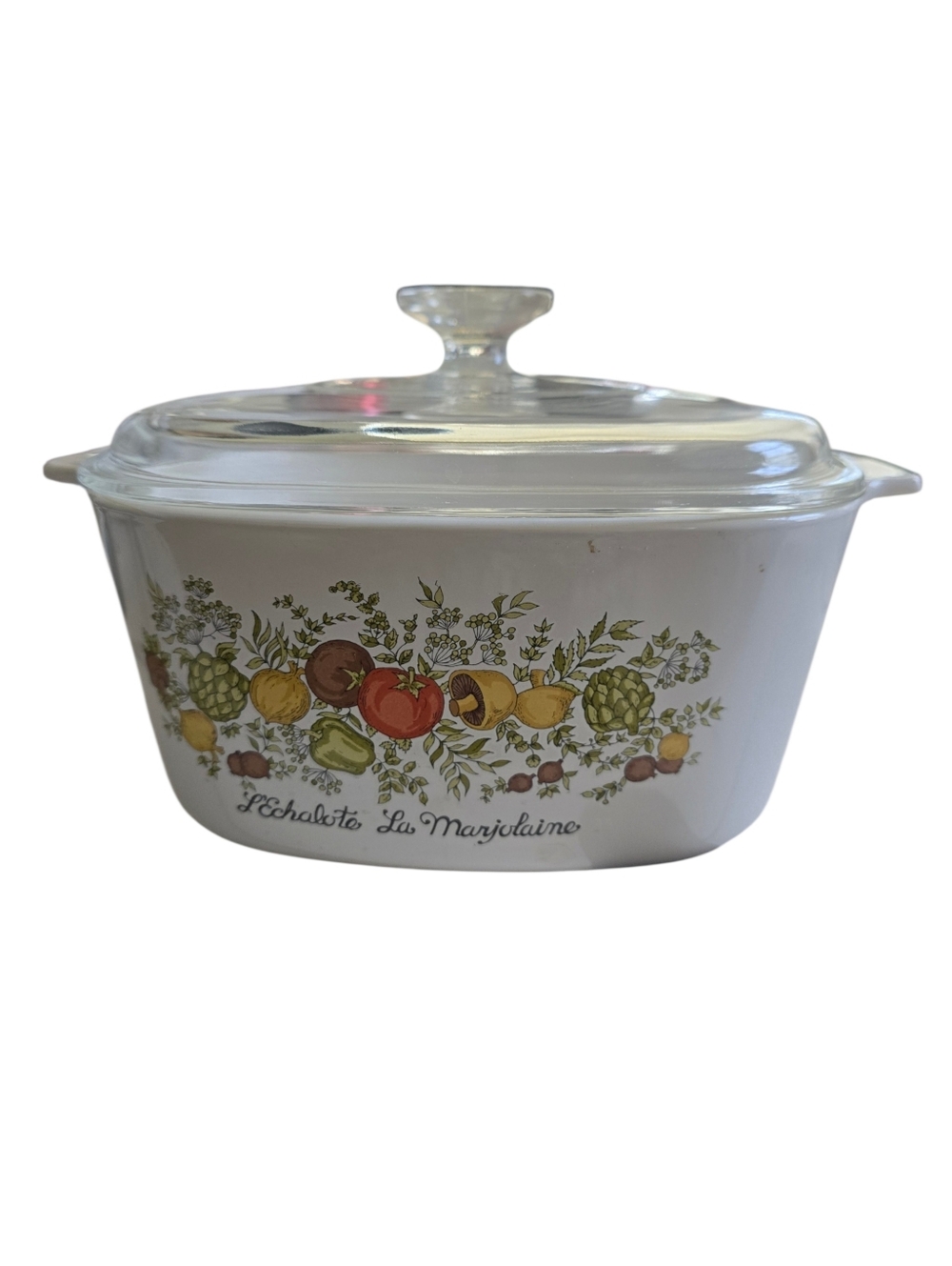 Vintage Corning Ware 3 Qt Spice of Life Casserole Dish with Glass Lid A-3-B USA - Picture 4 of 10